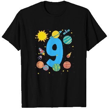 Discover Space Adventure Number Nine Fun T Shirts