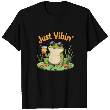 Discover Just Vibin' Summer Frog T Shirts