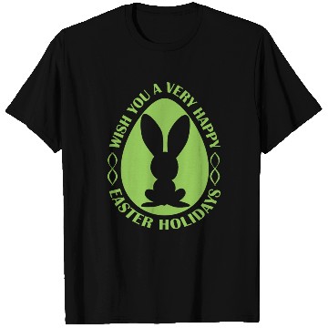 Discover WISH YOU A VERY HAPPY EASTER HOLIDAYS T Shirts