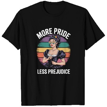 Discover More Pride Less Prejudice LGBTQ Pride Ally Rainbow T Shirts