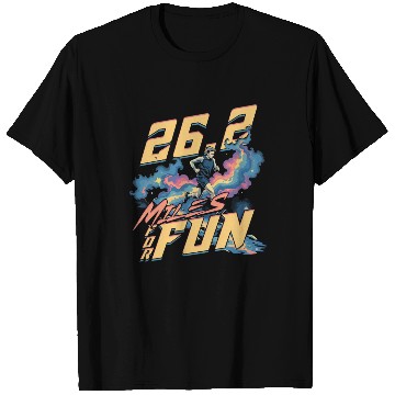 Discover Marathon Marathoner Running 26.2 Miles For Fun T Shirts