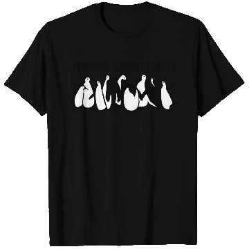 Discover Penguins Protest Against Tariffs Funny Penguin T Shirts