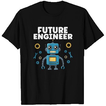 Discover Future Engineer Robot T Shirts