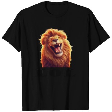 Discover laughing lion T Shirts