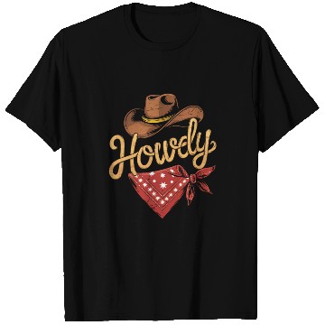 Discover Howdy Cowboy Rodeo T Shirts