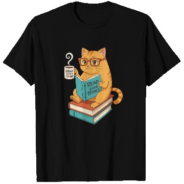 Discover Drink good coffee and read good books T Shirts
