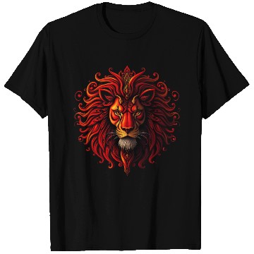 Discover lion face T Shirts