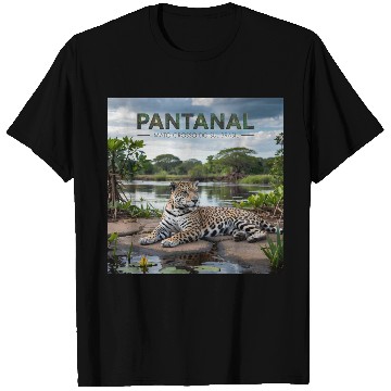 Discover Pantanal Jaguar – Wild Beauty of Brazil T Shirts