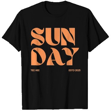 Discover Retro sunday vibes T Shirts