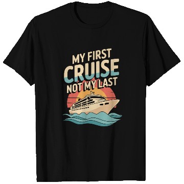 Discover Cruise Rookie Ocean Adventure First Voyage T Shirts