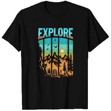 Discover Apex Ascent: Embrace the Untamed Horizon T Shirts