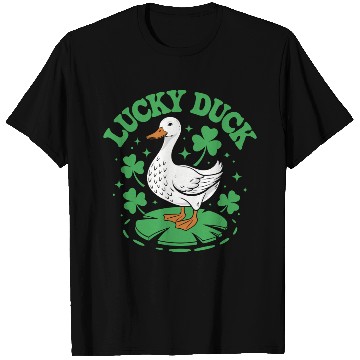Discover Lucky Duck Clovers T Shirts