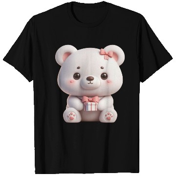 Discover Sweet Teddy Bear and Gift Box T Shirts