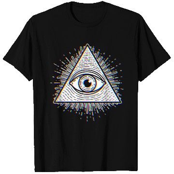 Discover Illuminati - Psychedelic Seeing Eye - Evil Eye T Shirts