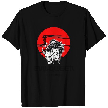 Discover Red Eclipse – Oni & Geisha Spirit T Shirts