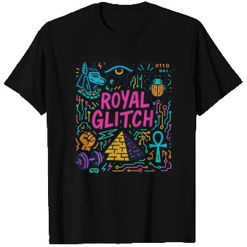 Discover ROYAL GLITCH – Doodle Edition T Shirts