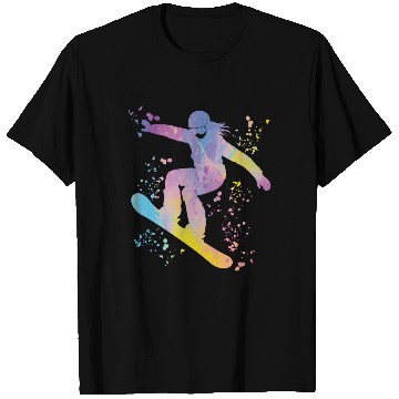 Discover Snowboarder Snowboard Snowboarding T Shirts