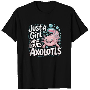 Discover Whimsical Axolotl Love Design T Shirts