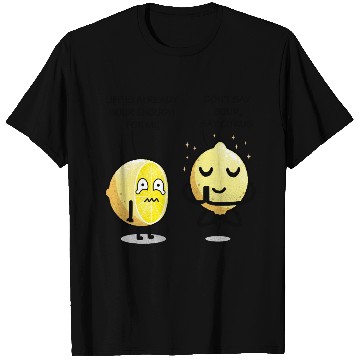 Discover Be positive lemon T Shirts