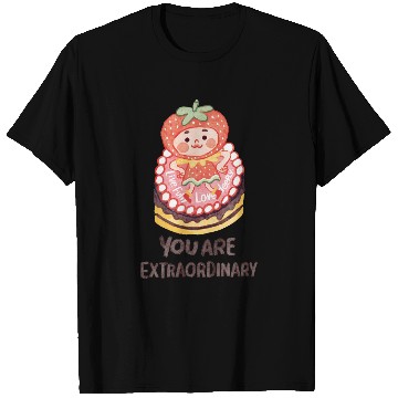 Discover Dancing Strawberry | You Are Extraordinary T Shirts