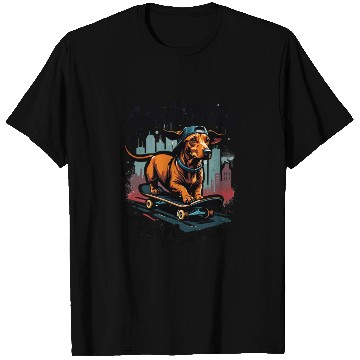 Discover Dachshund Street Weanie T Shirts