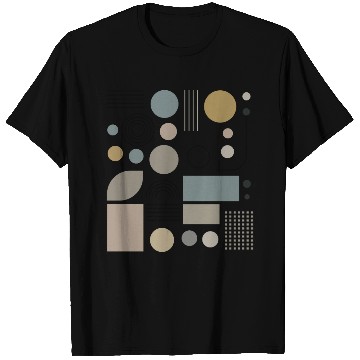 Discover Earth Tones Geometry T Shirts