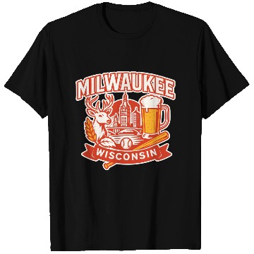 Discover Milwaukee Wisconsin T Shirts