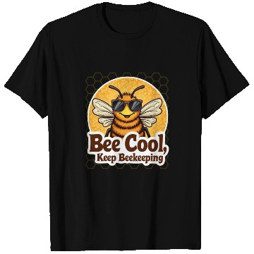 Discover Cool Beekeeper Bee with Sunglasses T Shirts