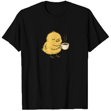 Discover Cute Chick with Coffee T Shirts