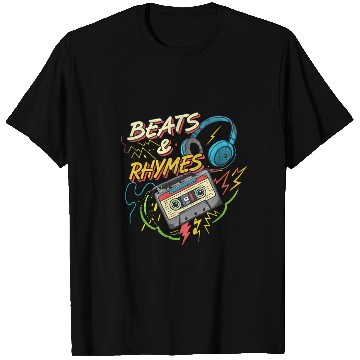 Discover Beats & Rhymes Graffiti T Shirts Hip-Hop Design