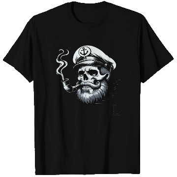 Discover Captain Fisherman Boat Sailing Sailboat Skipper T Shirts