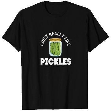 Discover Pickles Fermented Food Cucumber Pickle T Shirts