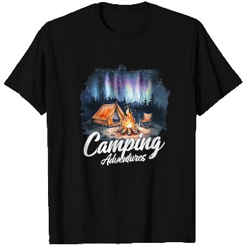 Discover Camping Adventures T Shirts