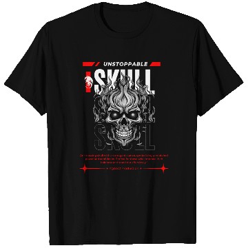 Discover Dark Skull Vibes – Edgy Streetwear Graphic T Shirts"