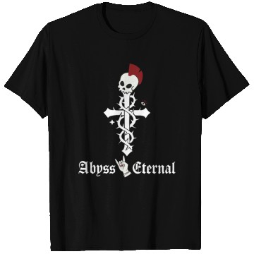 Discover Gothic Thorn Cross Abyss Eternal T Shirts