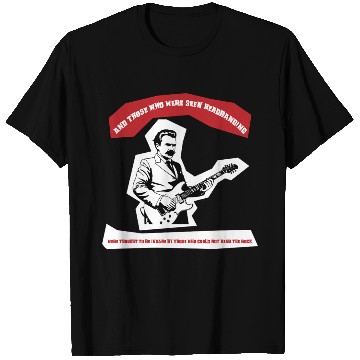 Discover Nietzsche Headbanging Guitar Quote T Shirts