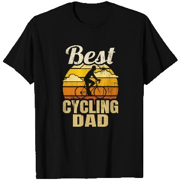 Discover Cycling Father T Shirts