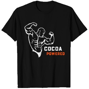 Discover Cocoa Powered Chocolate Gym T Shirts