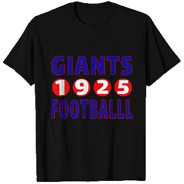 Discover Giants Football 1925 Classic T Shirts