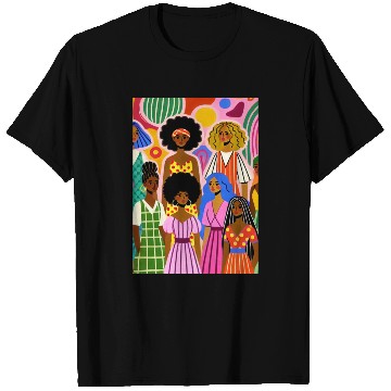Discover Vibrant Summer Fashion Illustration T Shirts
