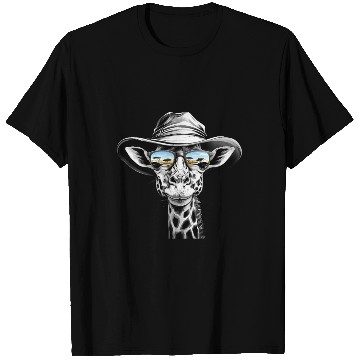 Discover Giraffe Face with Bucket Hat T Shirts