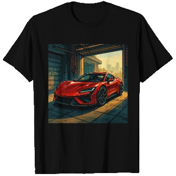 Discover Street Legend - GTA Style Supercar Art T Shirts