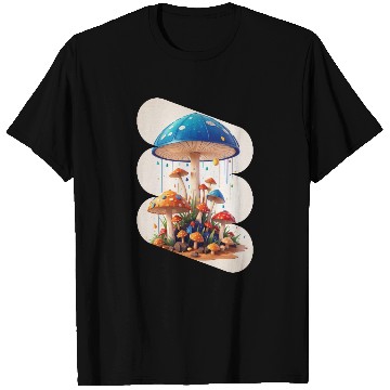 Discover Magical Mushroom Forest T Shirts
