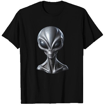 Discover Realistic Grey Alien Extraterrestrial T Shirts