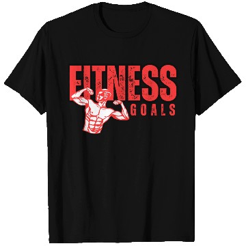Discover "Fitness Goals T Shirts – Motivational Gym Workout