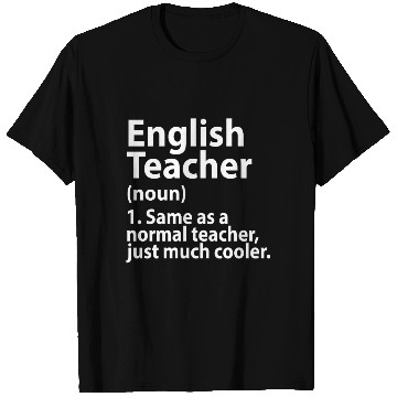 Discover English teacher definition T Shirts