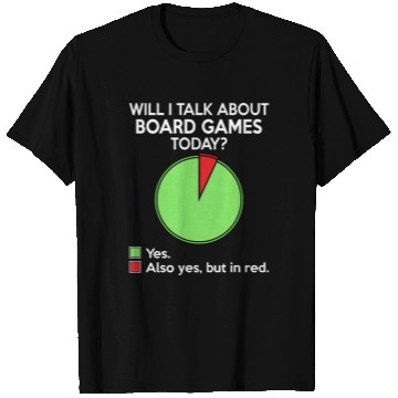 Discover Will i talk about board game today for board gamer T Shirts