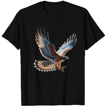 Discover Majestic Hawk Flight T Shirts