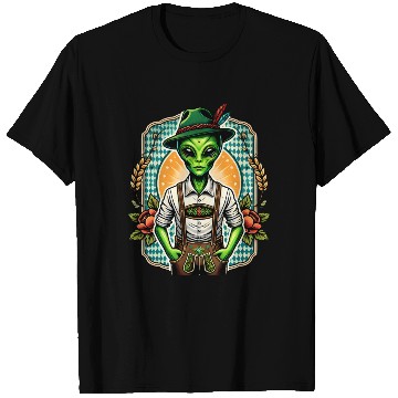 Discover Bavarian Alien T Shirts