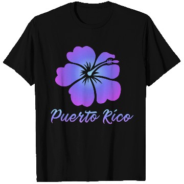 Discover Puerto Rico Hibiscus T Shirts